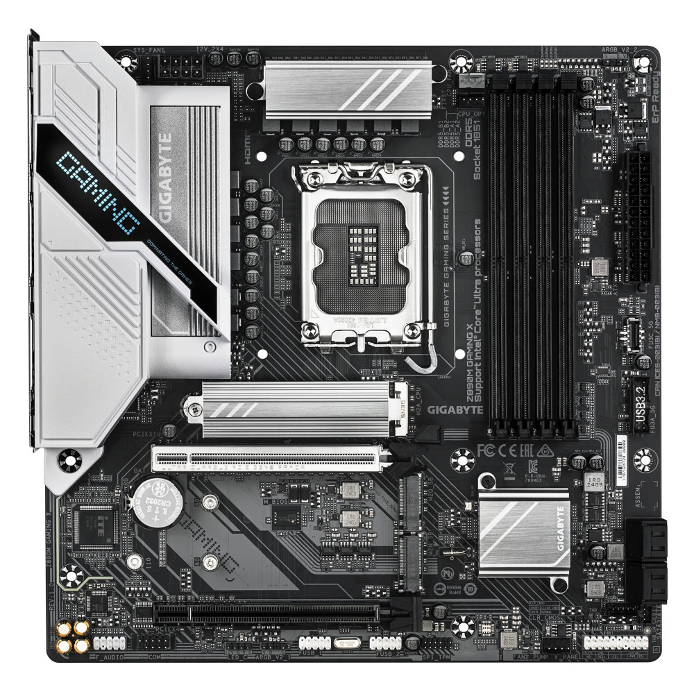 Материнская плата Gigabyte Z890M GAMING X ATX, LGA 1851 — фото товара