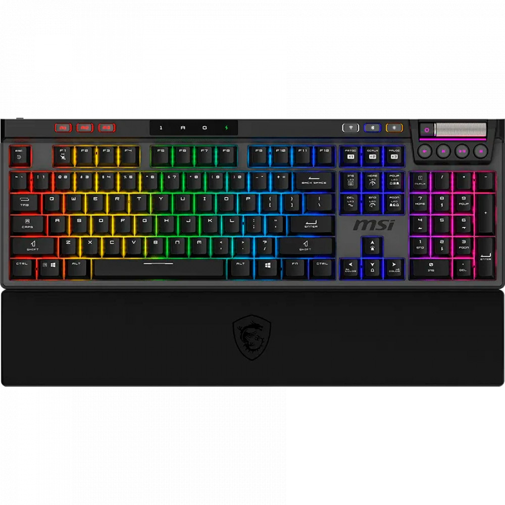 Клавиатура MSI STRIKE Pro W Silent S11-43RU210-CLA Беспроводная, Bluetooth — фото товара