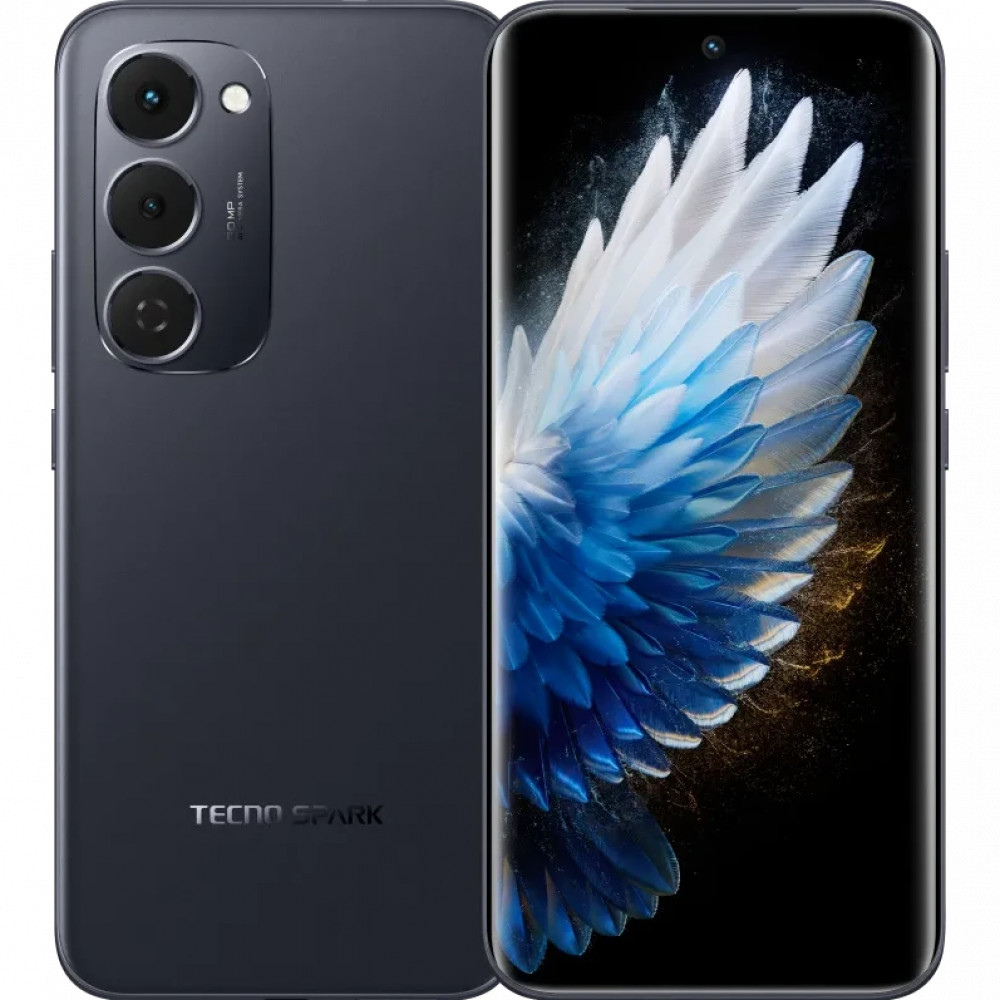 Смартфон TECNO Spark 40 Pro+ 8/256Gb Nebula Black KM7 256+8 NEBULA BLACK 256 Гб, 8 Гб — фото товара
