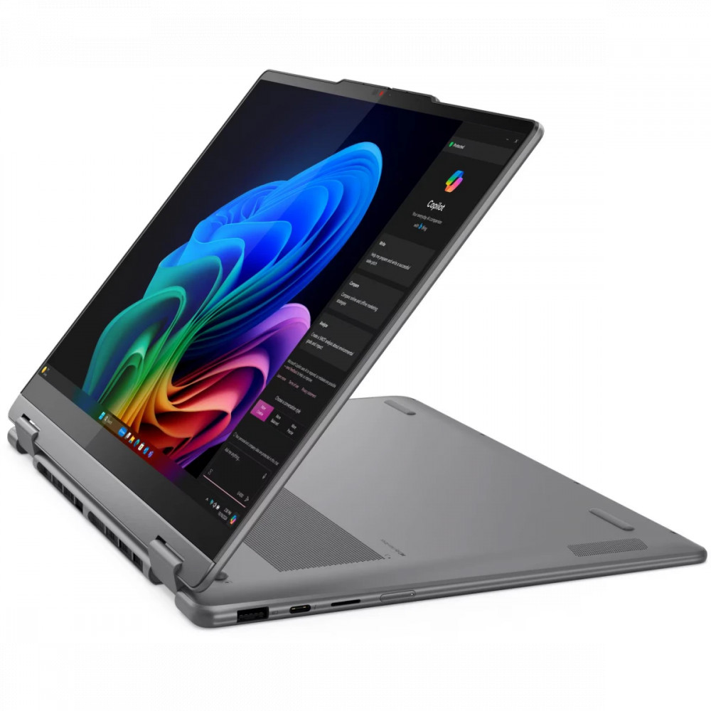 Ноутбук Lenovo Yoga 7 2-in-1 14IML9 Storm Grey 83JQ00BLUE 14 ", WQXGA+ 2880x1800 (16:10), Intel, Core Ultra 7, 16 Гб, 512 ГБ, Intel Arc Graphics, Windows 11 Home - миниатюра 4