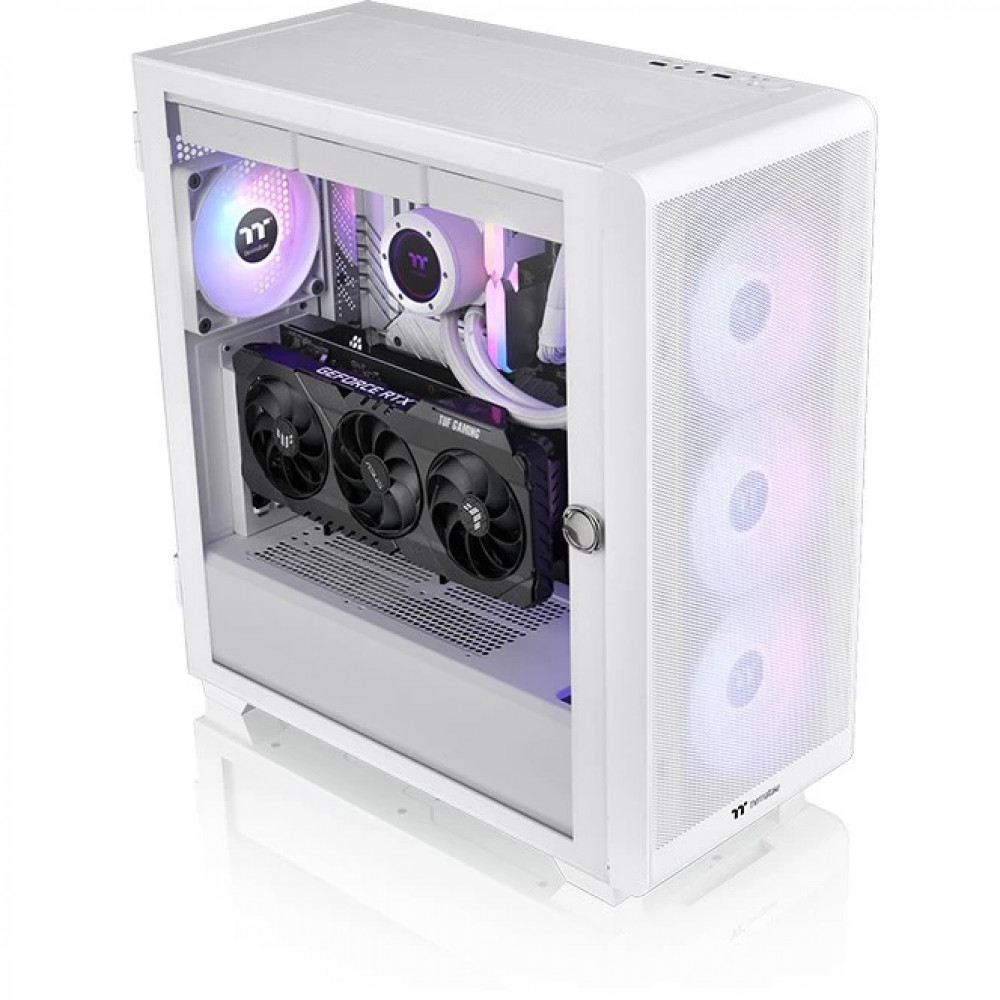 Корпус Thermaltake S250 TG ARGB Snow CA-1Y6-00M6WN-00 Mid-Tower - миниатюра 2
