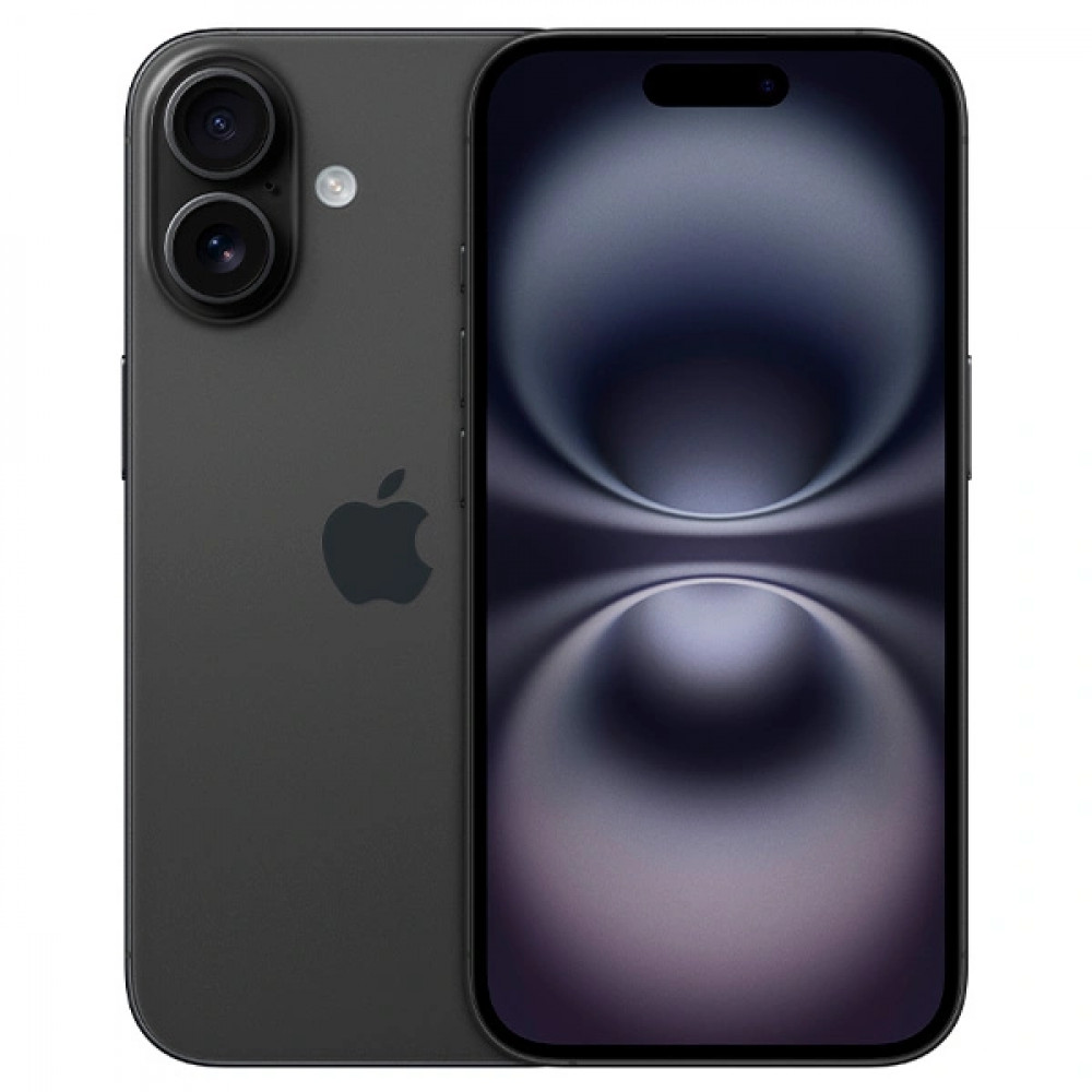 Смартфон Apple iPhone 16 128GB Black MYE73HX/A 128 Гб, 8 Гб — фото товара