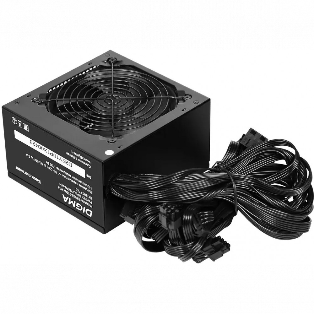 Блок питания Digma DPSU-750W-WH 750 Вт - миниатюра 2