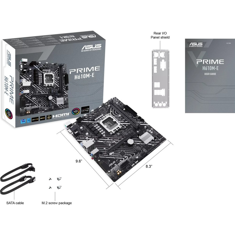 Материнская плата Asus PRIME H610M-E-CSM 90MB1G10-M0EAYC Micro-ATX, LGA 1700 - миниатюра 4