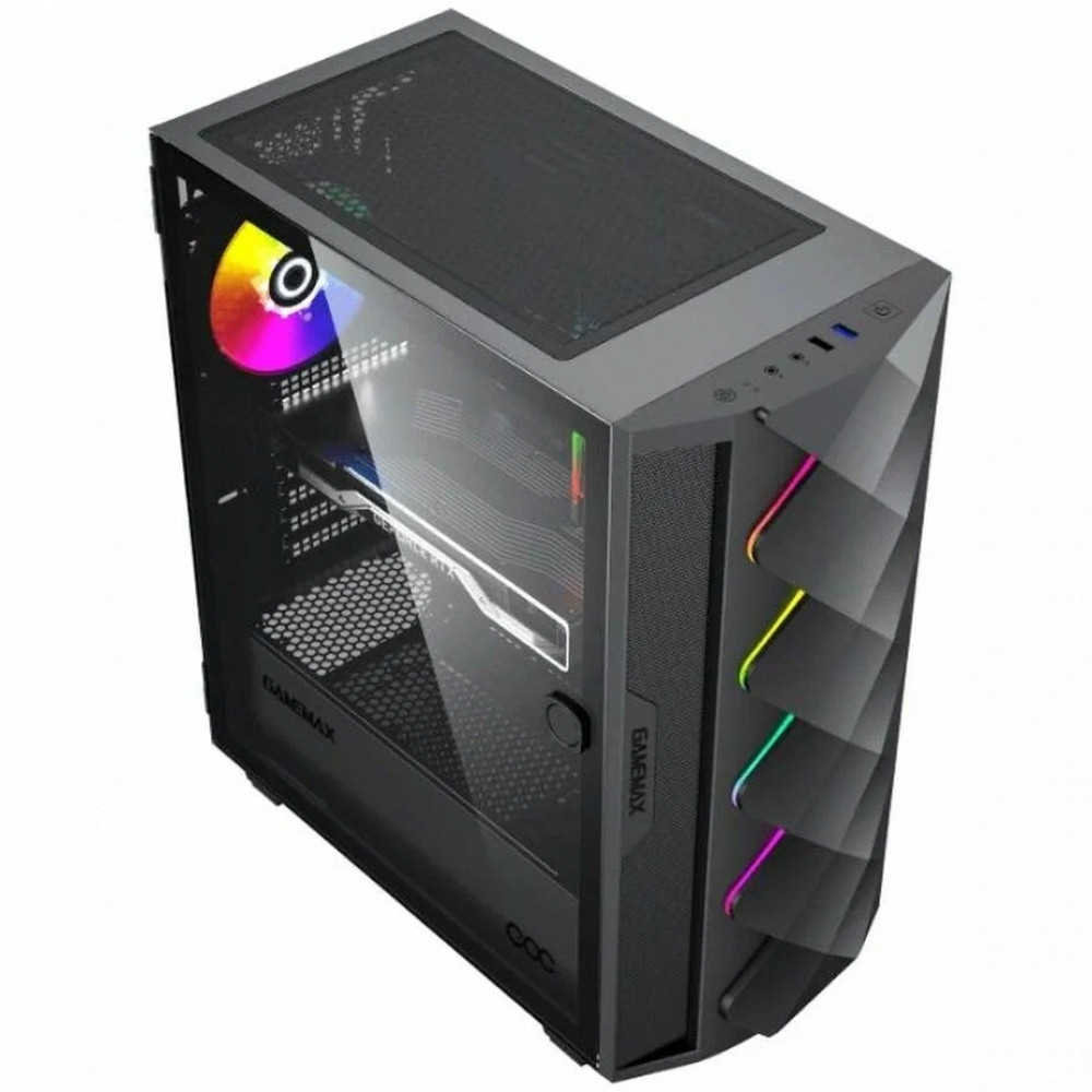 Корпус GameMax Diamond COC Black Diamond COC BK Mid-Tower - миниатюра 2