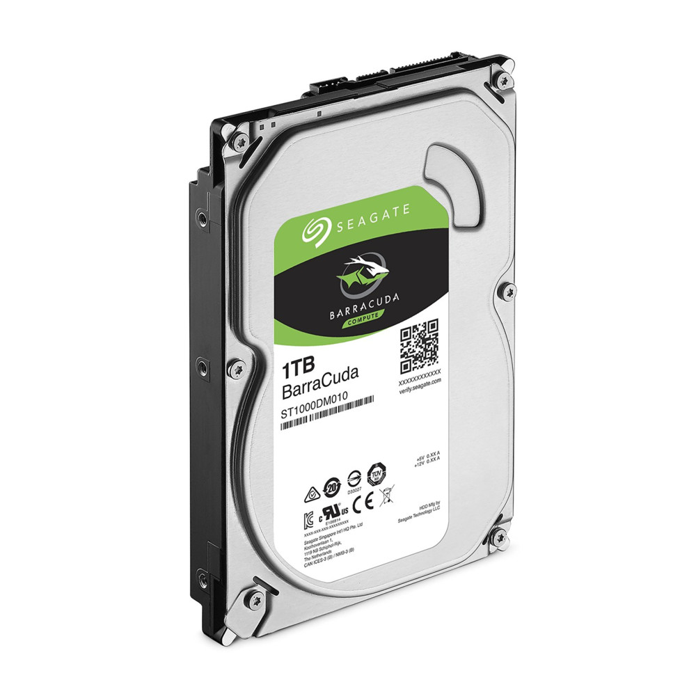 Жесткий диск Seagate BarraCuda 1TB SATA 3.5" 7200rpm 64Mb ST1000DM010 HDD (классические), 1 ТБ, 3.5 дюйма, SATA - миниатюра 3