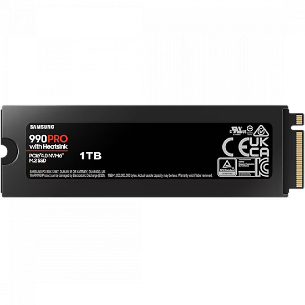 Жесткий диск Samsung 990 PRO MZ-V9P1T0GW SSD (твердотельные), 1 ТБ, M.2, PCIe - миниатюра 2