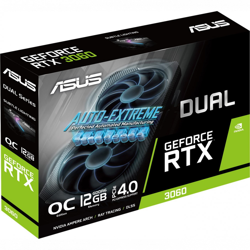 Видеокарта Asus RTX 3060 Dual V2 OC LHR DUAL-RTX3060-O12G-V2 12 ГБ - миниатюра 14