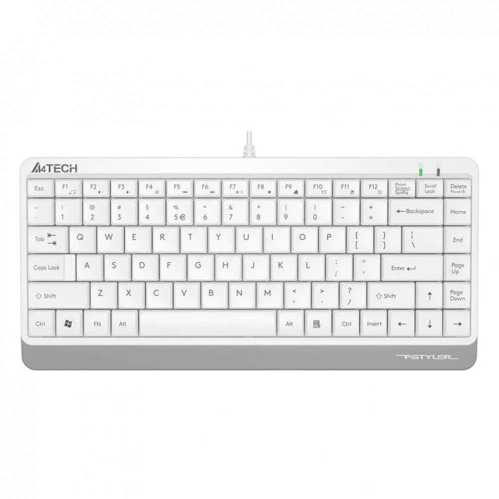 Клавиатура A4Tech FK11 USB (WHITE) Проводная, USB — фото товара