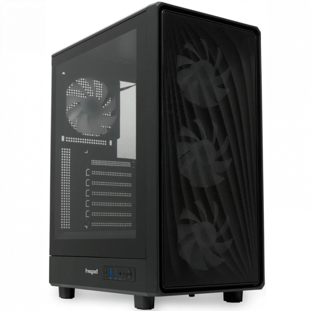 Корпус HSPD M510-TGBK-ARGB Mid-Tower - миниатюра 2