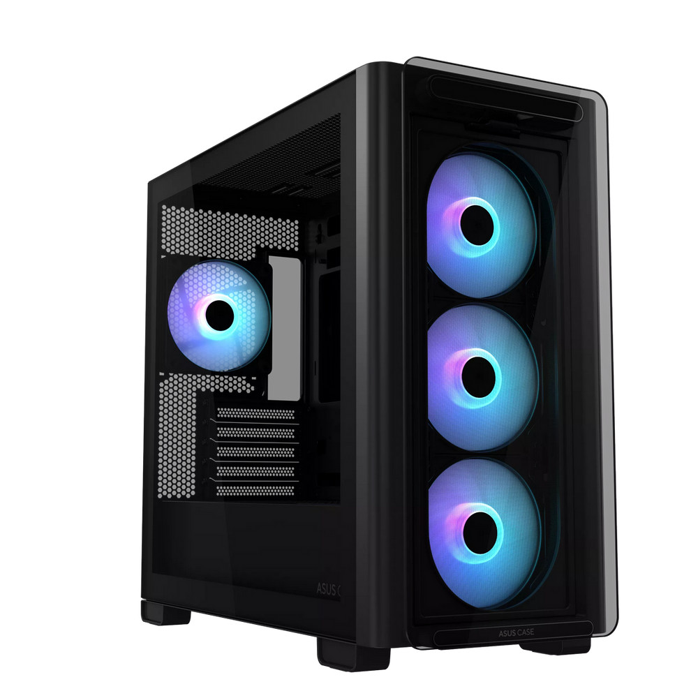 Корпус Asus A23 PLUS TG ARGB BLACK Mini-Tower — фото товара