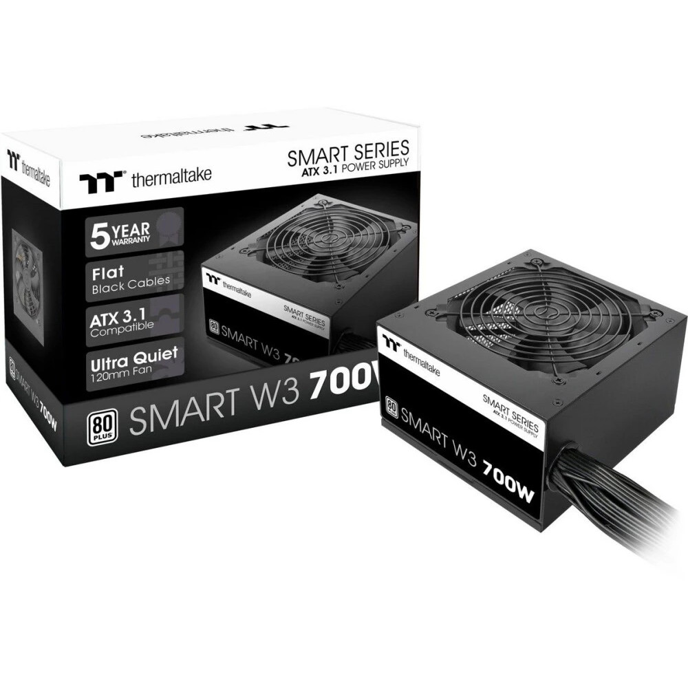Блок питания Thermaltake Smart W3 700W PS-SPW-0700NNFAWE-1 700 Вт — фото товара