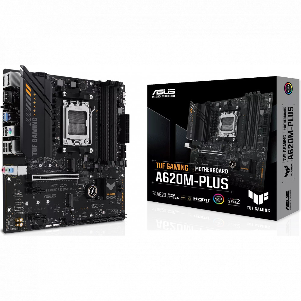 Материнская плата Asus TUF GAMING A620M-PLUS Micro-ATX, AMD AM5 - миниатюра 6