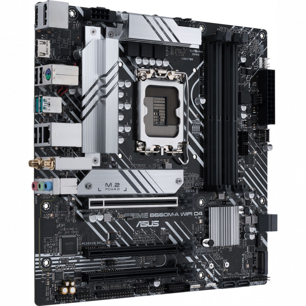 Материнская плата Asus PRIME B660M-A WIFI D4 90MB1AE0-M0EAY0 Micro-ATX, LGA 1700 - миниатюра 3
