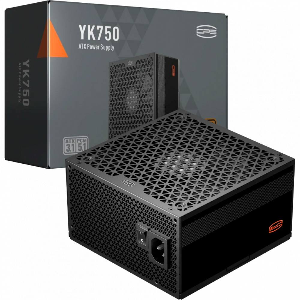 Блок питания PCcooler YK750 P5-YK750-B1F 750 Вт - миниатюра 5