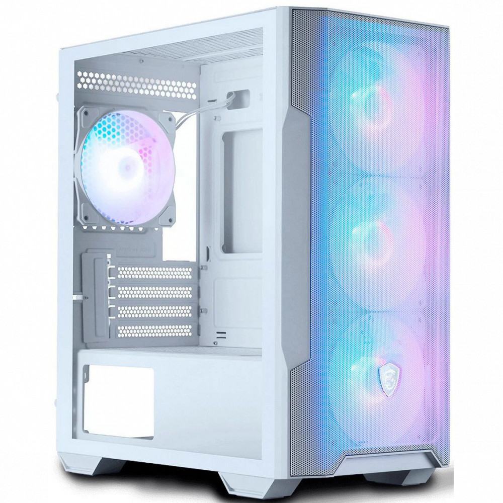 Корпус MSI MAG FORGE M100R White MAG FORGE M100R WHITE Mini-Tower — фото товара