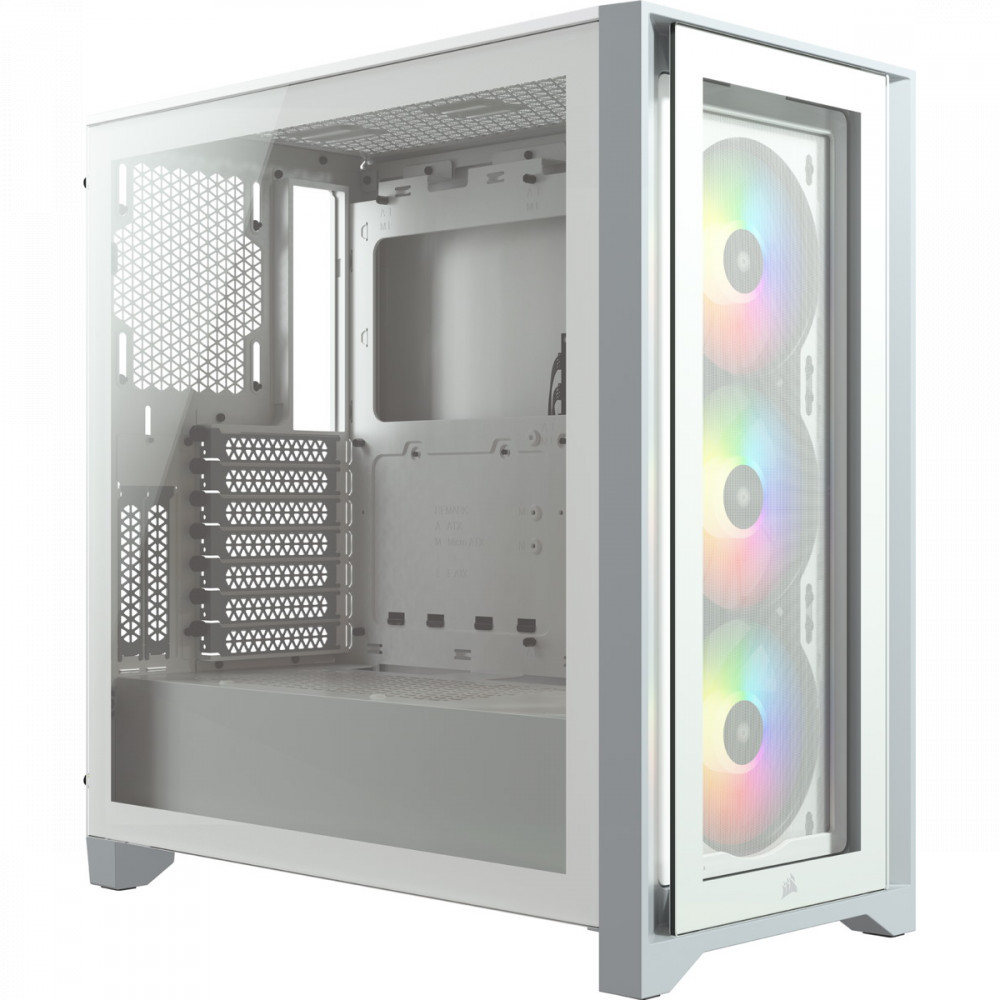 Корпус Corsair iCUE 4000X RGB White CC-9011205-WW Mid-Tower — фото товара