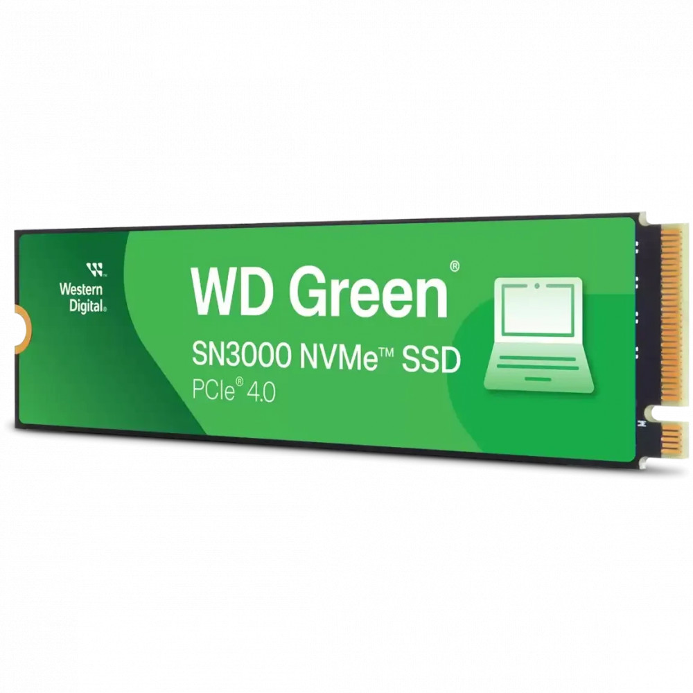 Жесткий диск Western Digital WD Green SN3000 WDS100T4G0E SSD (твердотельные), 1 ТБ, M.2, PCIe — фото товара