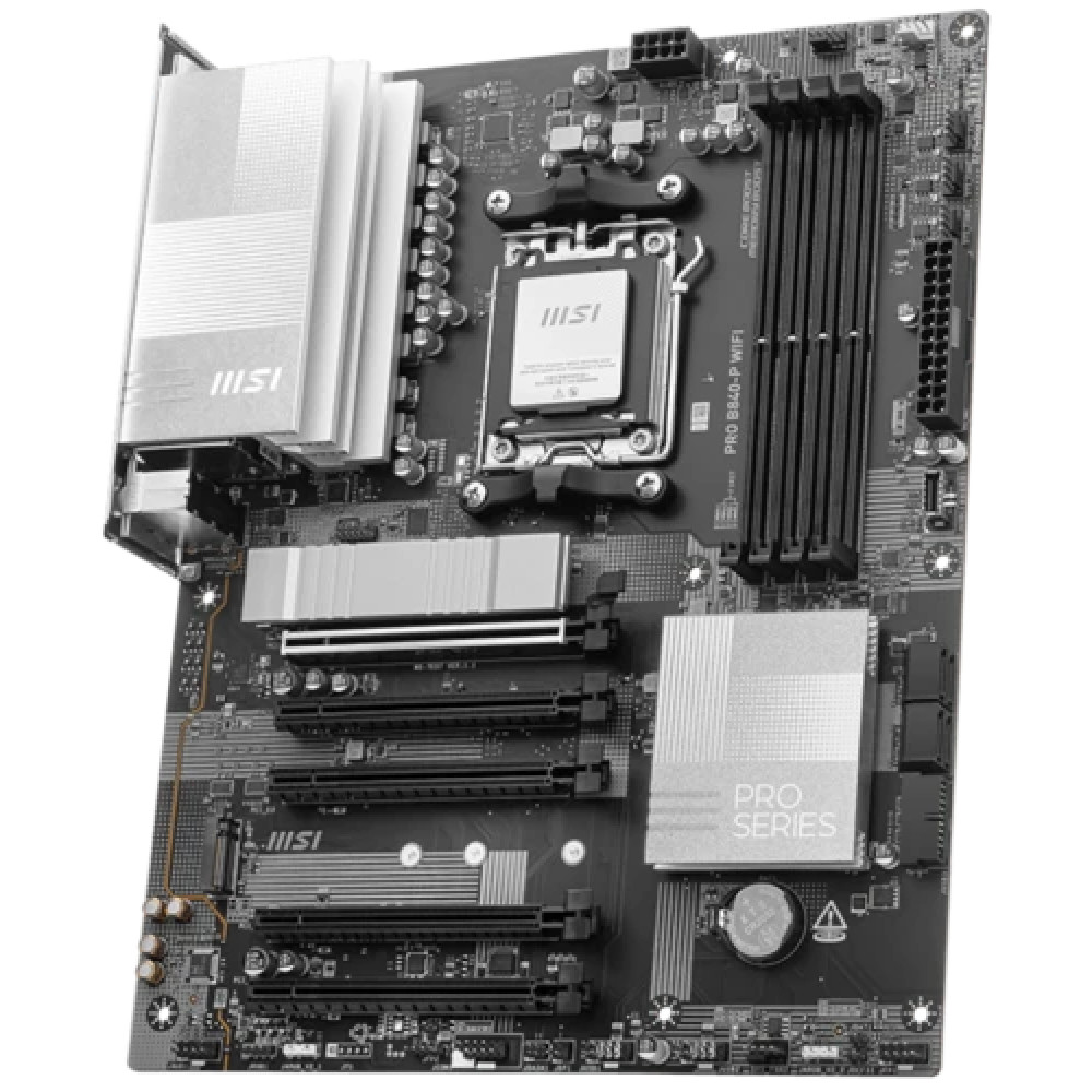 Материнская плата MSI PRO B840-P WIFI ATX, AMD AM5 - миниатюра 3