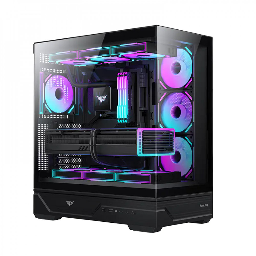 Корпус Huntkey MVP Destiny Black Mid-Tower — фото товара