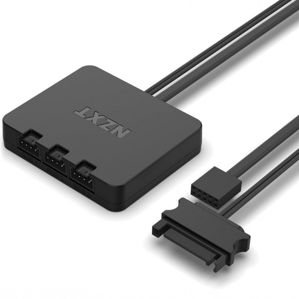 Система охлаждения NZXT F120 RGB Core Triple Pack Black RF-C12TF-B1 Для системного блока - миниатюра 2