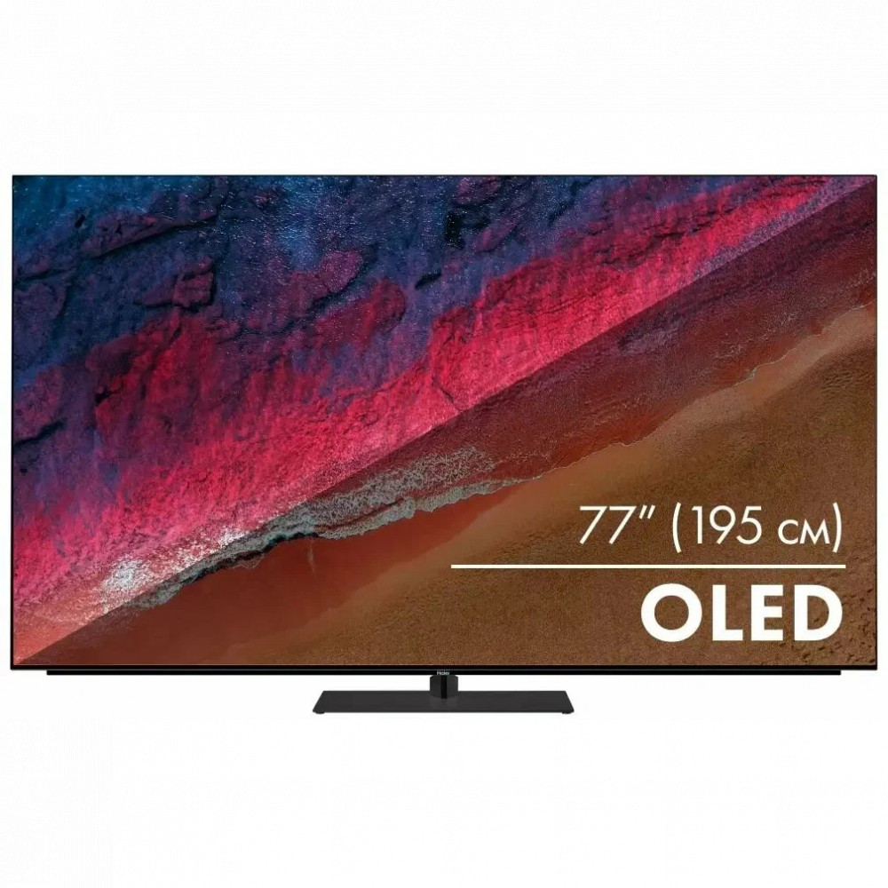 Телевизор Haier DC0017M00RU 77 ", Черный — фото товара