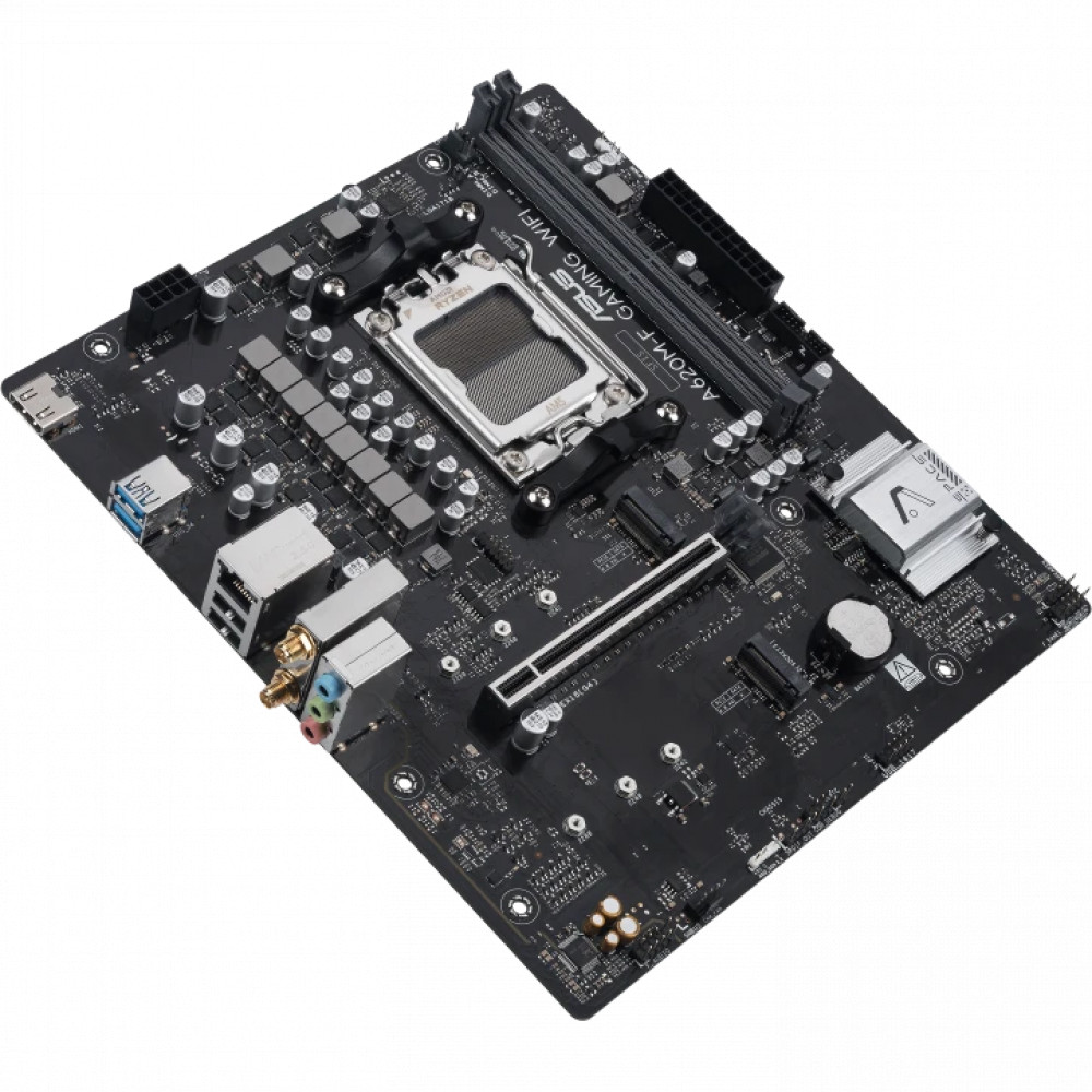 Материнская плата Asus A620M-F GAMING WIFI Micro-ATX, AMD AM5 - миниатюра 3