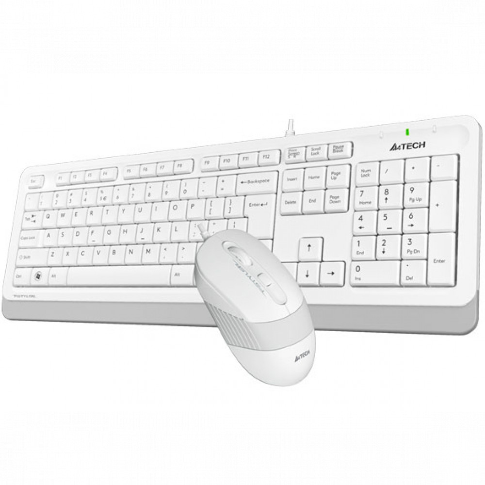 Клавиатура + мышь A4Tech Fstyler F1010 WHITE - миниатюра 4