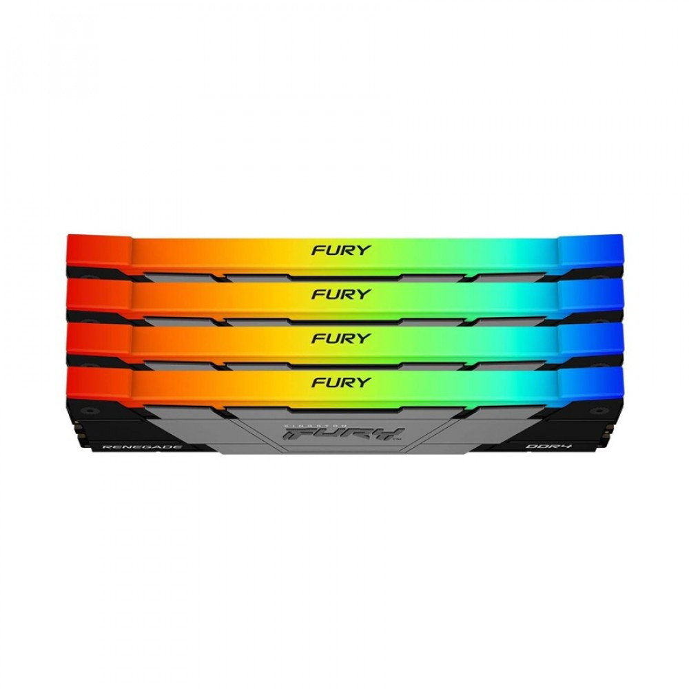 ОЗУ Kingston FURY Renegade RGB KF436C16RB12AK4/64 DIMM, DDR4, 64 Гб (4 х 16 Гб), 3600 МГц - миниатюра 2