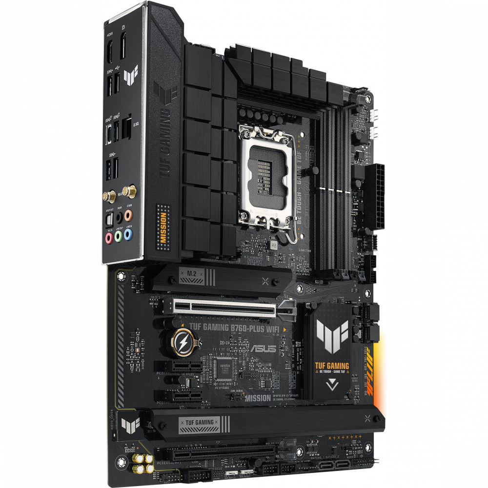 Материнская плата Asus TUF GAMING B760-PLUS WIFI ATX, LGA 1700 — фото товара