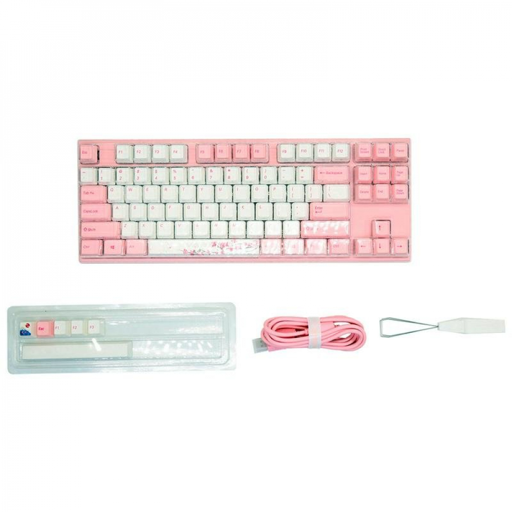 Клавиатура Varmilo Sakura VEM87 A33A042A8A3A01A036 Проводная, USB - миниатюра 3