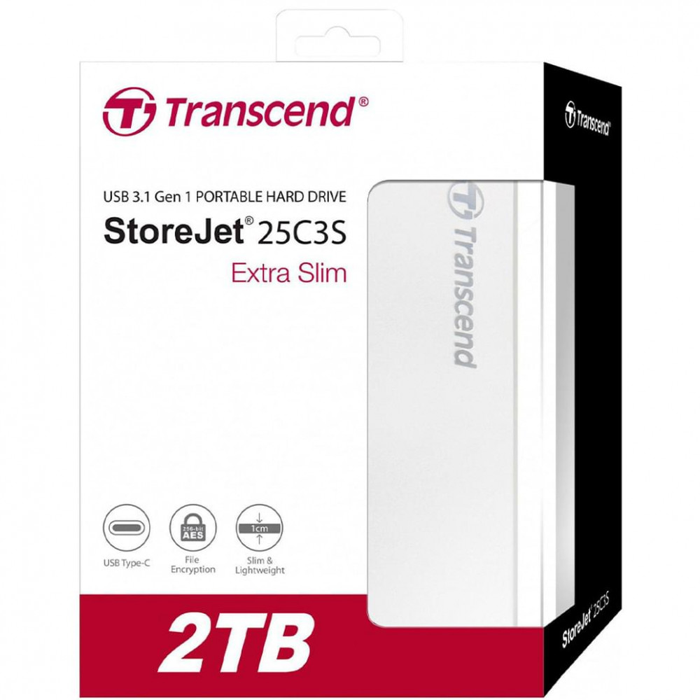 Внешние накопители Transcend StoreJet 25C3S TS2TSJ25C3S 2 ТБ - миниатюра 3