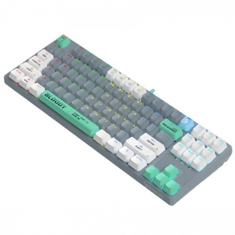 Клавиатура Bloody S87 ASH S87-ASH Проводная, USB - миниатюра 2