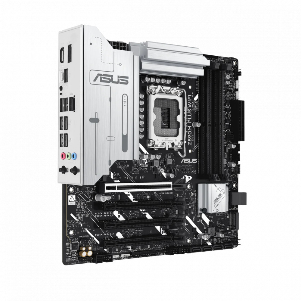 Материнская плата Asus PRIME Z890M-PLUS WIFI Micro-ATX, LGA 1851 - миниатюра 4