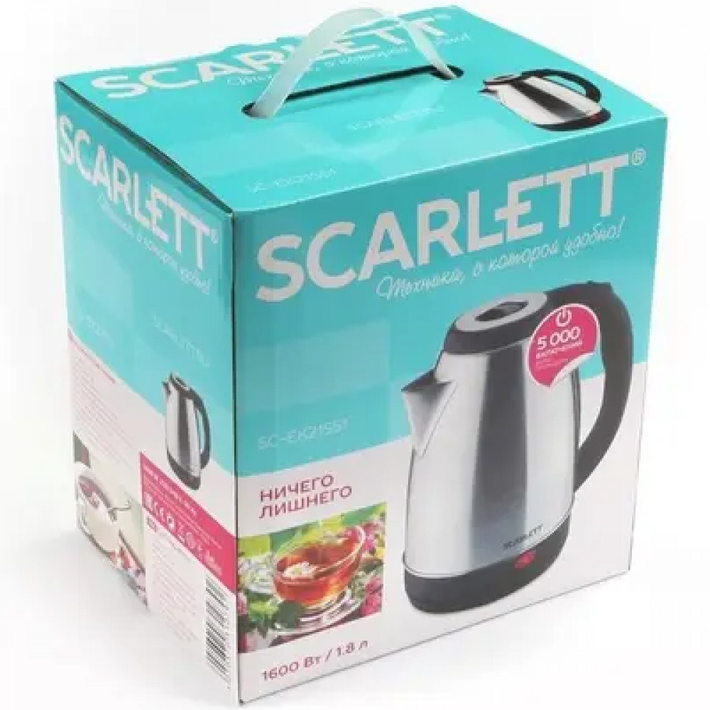 Scarlett SC-EK21S51 Чайник, 1.8 л., 1600 Вт - миниатюра 3
