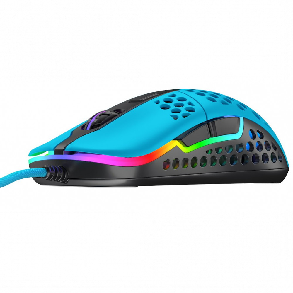 Мышь Xtrfy M42 RGB USB Miami Blue XG-M42-RGB-BLUE Игровые, Проводная - миниатюра 2