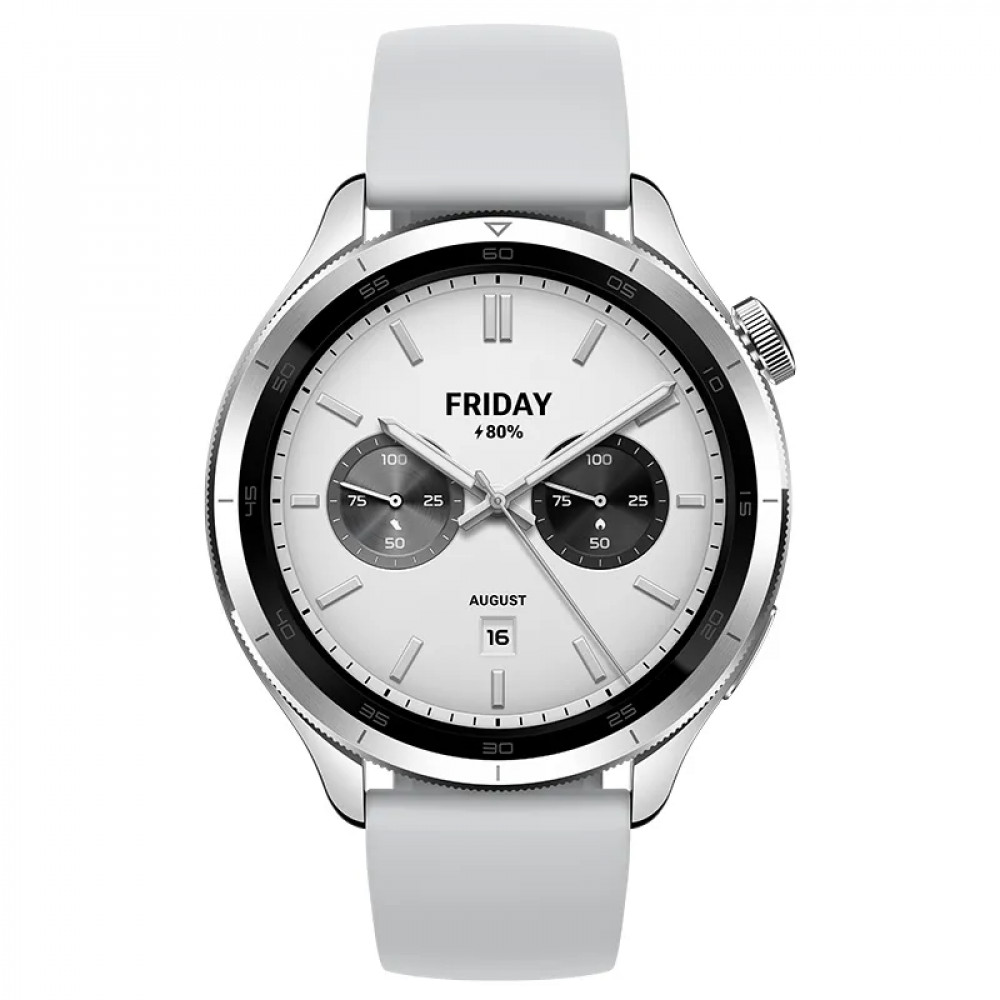 Xiaomi Watch S4, 47мм, 1.43", серый BHR9197GL Смарт-часы — фото товара