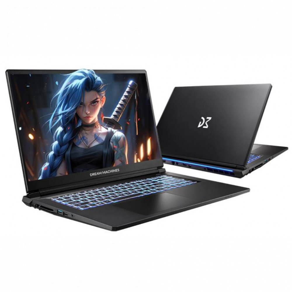 Ноутбук Dream Machines RG5050-17KZ27 17.3 ", FHD 1920x1080 (16:9), Intel, Core i7, 32 Гб, 1 ТБ, nVidia GeForce RTX 5050 — фото товара