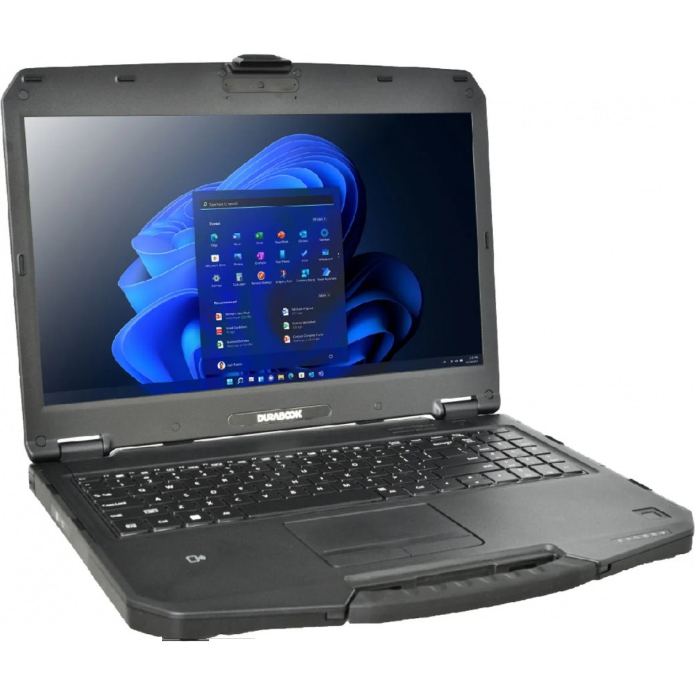 Ноутбук Durabook S15 New - i5 Standard S5G1P2AA_BXE 15.6 ", FHD 1920x1080 (16:9), Intel, Core i5, 8 Гб, 256 ГБ, Intel Iris Xe Graphics, Windows 11 Pro — фото товара