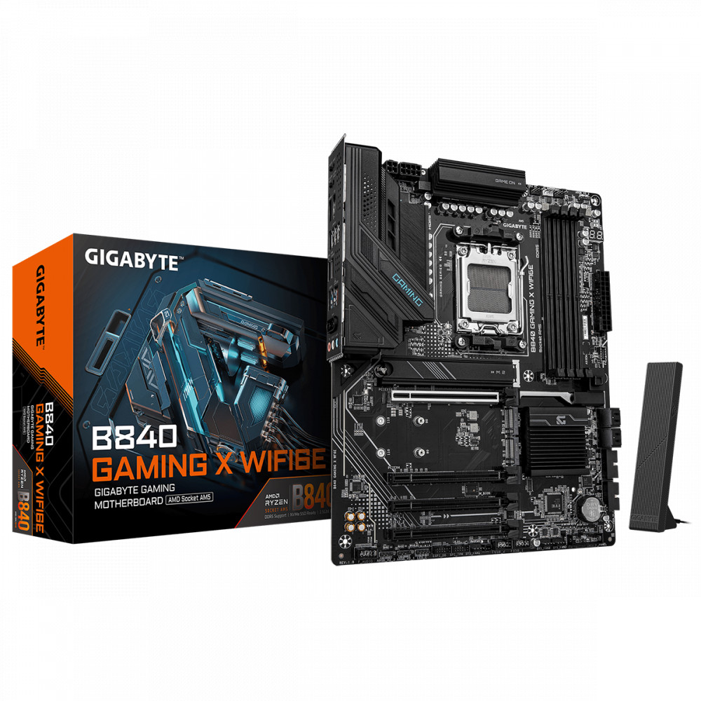 Материнская плата Gigabyte B840 GAMING X WIFI6E ATX, AMD AM5 - миниатюра 3