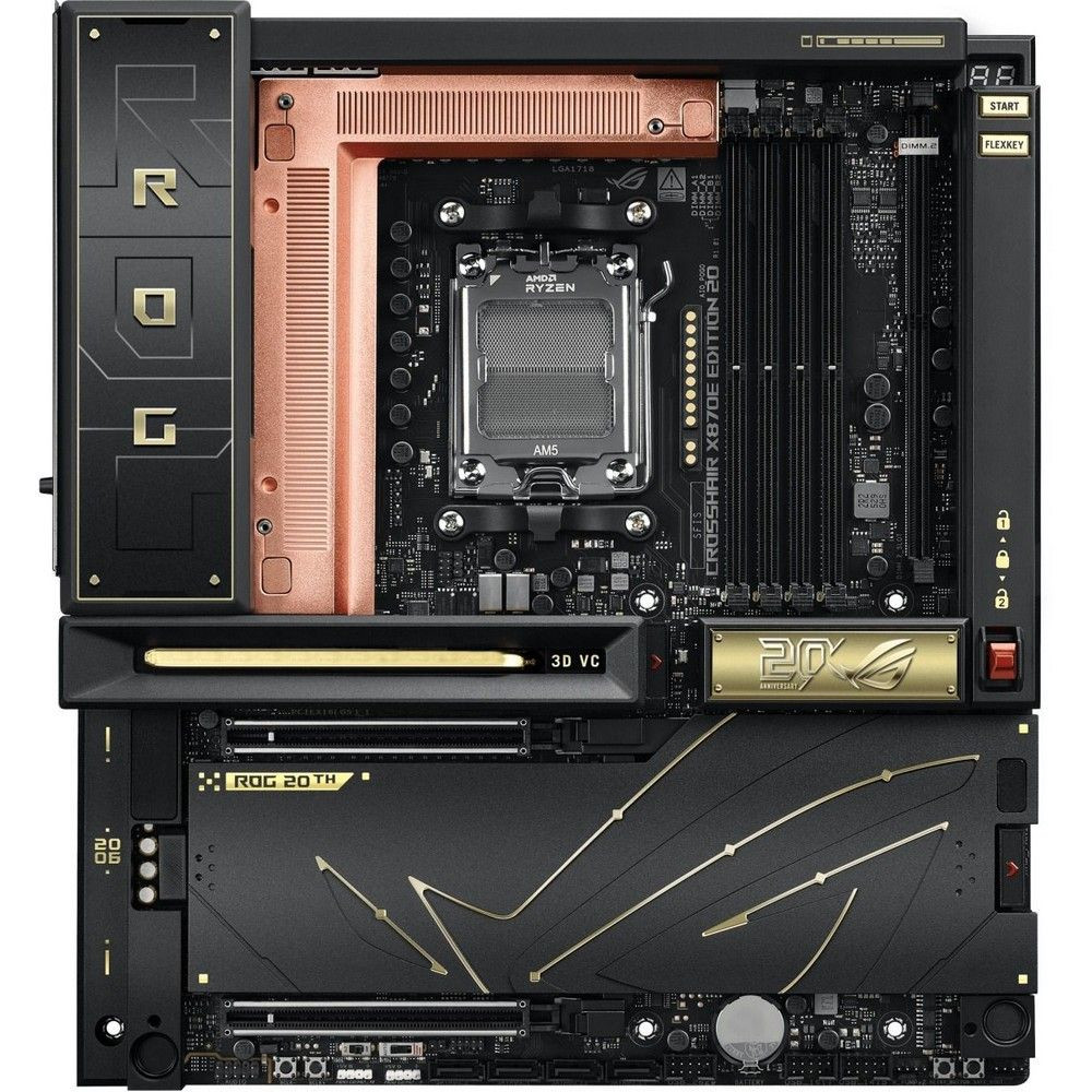 Материнская плата Asus ROG CROSSHAIR X870E EDITION 20 90MB1PD0-M0EAY0 E-ATX, AMD AM5 - миниатюра 2