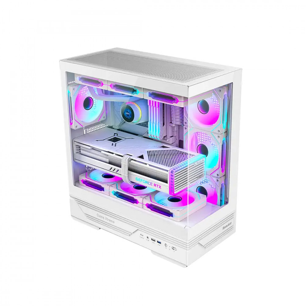 Корпус Huntkey GX760A White Mid-Tower - миниатюра 3