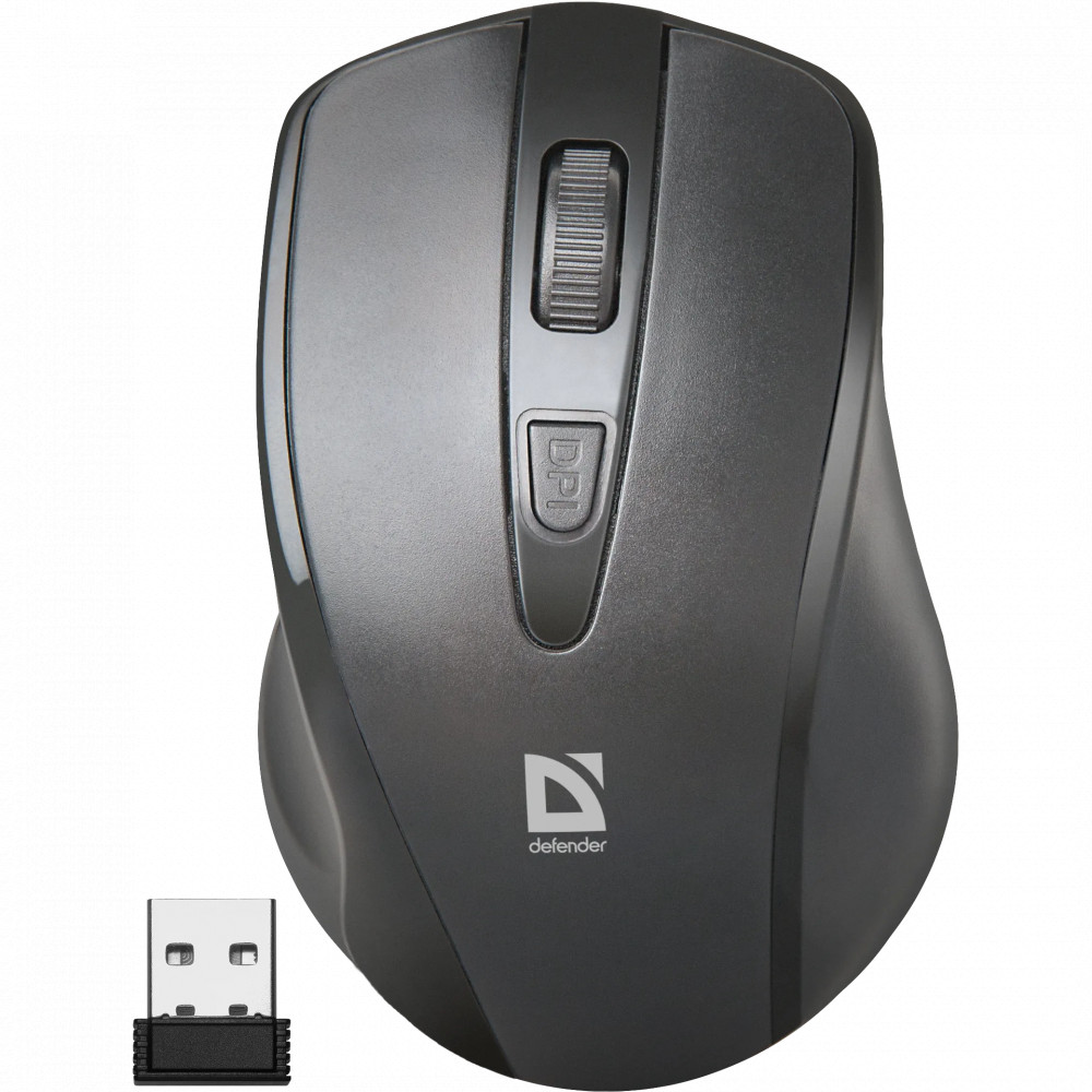 Мышь Defender DATUM MM-265 52265 Бюджетные, Беспроводная - миниатюра 2