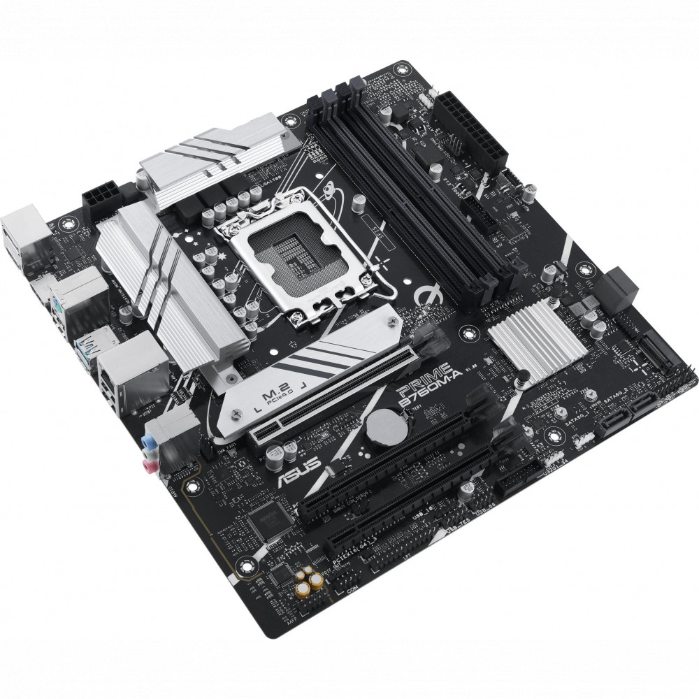 Материнская плата Asus PRIME B760M-A-CSM Micro-ATX, LGA 1700 - миниатюра 4