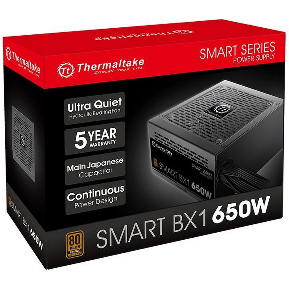 Блок питания Thermaltake Smart BX1 650W PS-SPD-0650NNSABE-1 650 Вт - миниатюра 6