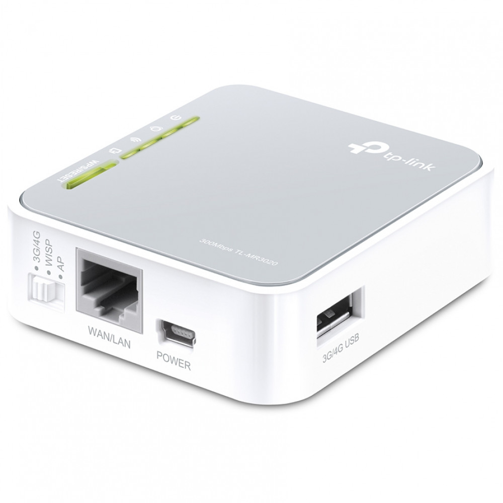 Маршрутизатор для дома TP-Link TL-MR3020 TL-MR3020(EU) V3.20 - миниатюра 2