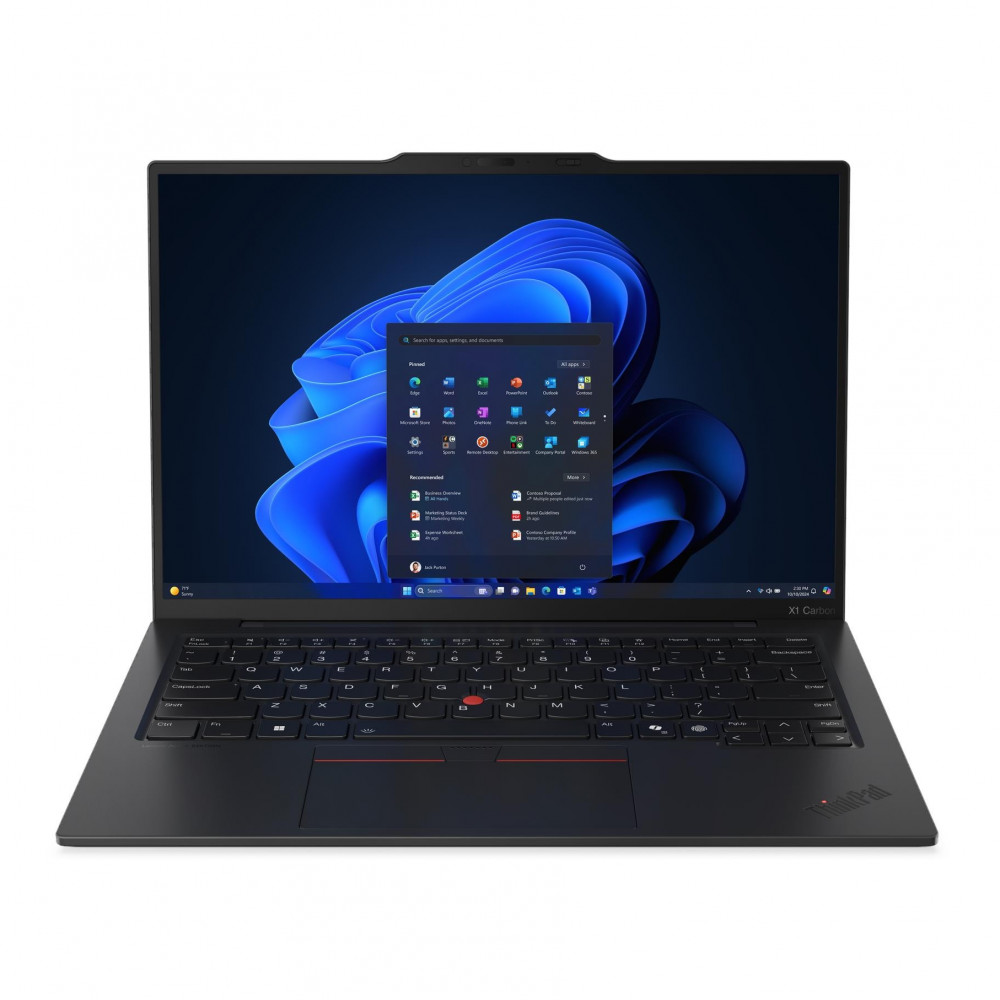 Ноутбук Lenovo ThinkPad X1 Carbon G13 21NX00KAFW 14 ", WUXGA 1920x1200 (16:10), Intel, Core Ultra 5, 16 Гб, 512 ГБ, Intel Graphics, Windows 11 Pro - миниатюра 2
