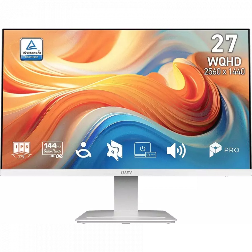 Монитор MSI Pro MP273QW E14 9S6-3PE2CH-059 27 ", IPS, Quad HD 2560x1440 (16:9), 144 Гц — фото товара
