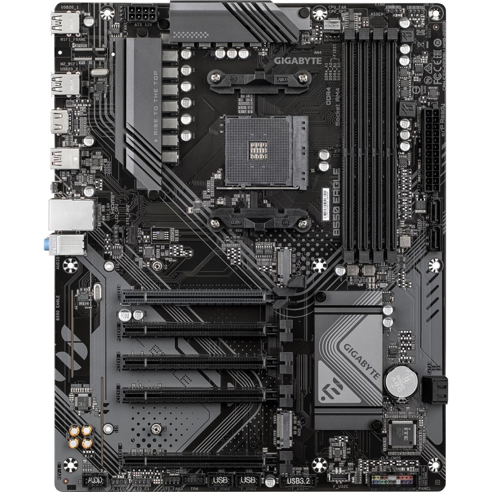 Материнская плата Gigabyte B550 EAGLE ATX, AMD AM4 - миниатюра 3