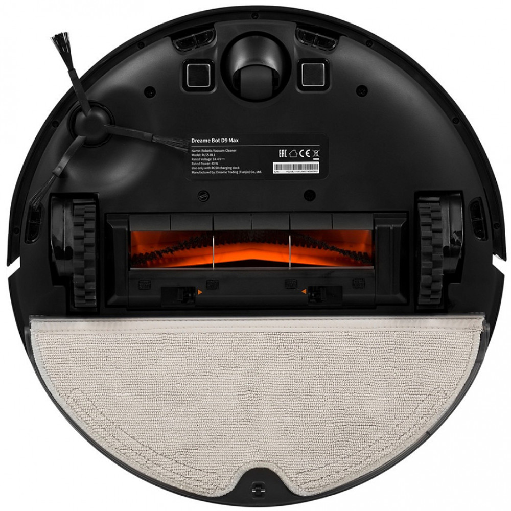 Пылесос Dreame Robot Vacuum D9 Max black RLD33GA black Робот, 4000 Вт - миниатюра 3